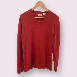 Levi’s Burgundy V-neck Knit Sweater